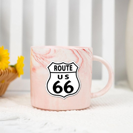 Route 66 Marble Mugs