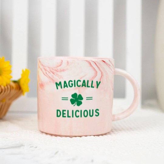 Magically Delicious Marble Mugs