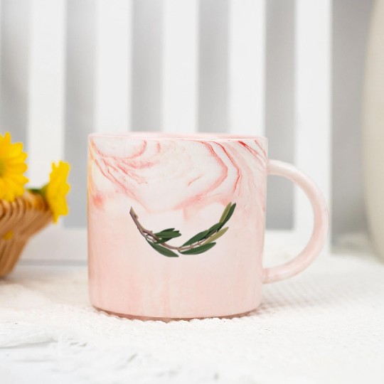 Olive branch 2 Marble Mugs