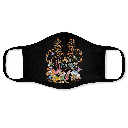Disney Easter 2023 Face Masks, Mickey &  friends Happy Easter Face Masks