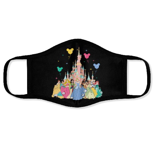 Disney Princess Face Masks, Disneyland Face Masks
