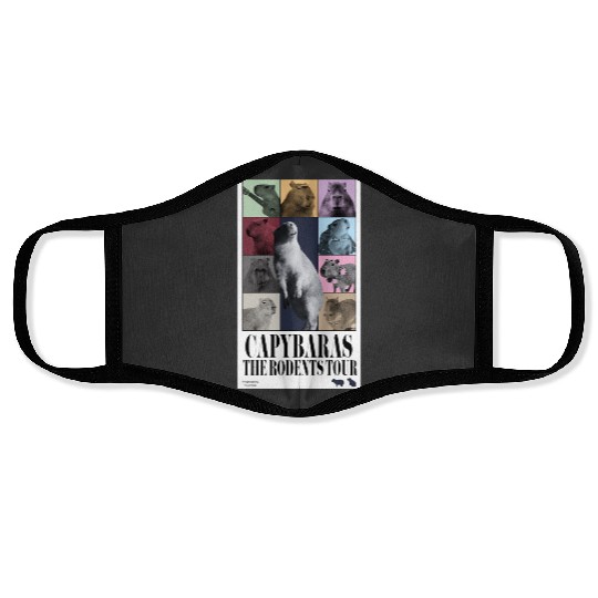 Capybara TaylorSwift Eras Tour Face Masks