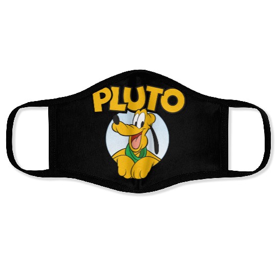 Disney Pluto Face Masks, Disney Characters Face Masks