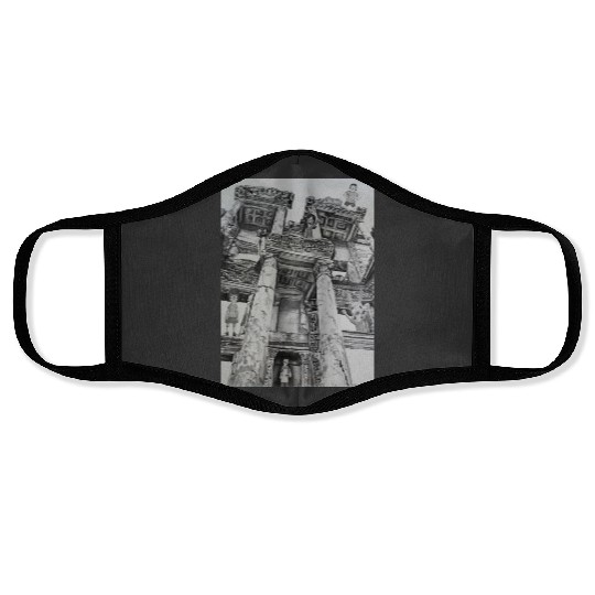 Bobs Burgers in Ruins Face Masks