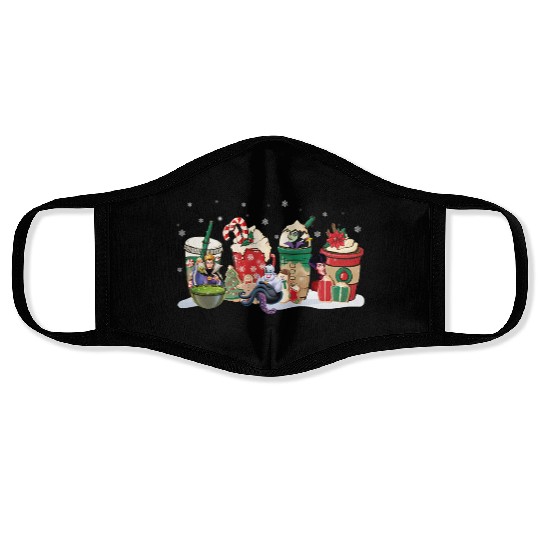 Disney Villains Christmas Face Masks
