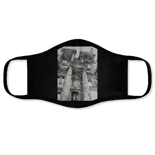 Bobs Burgers in Ruins Face Masks