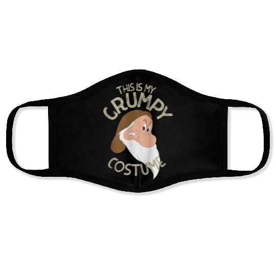 Disney Snow White This Is My Grumpy Costume Hall Face Masks