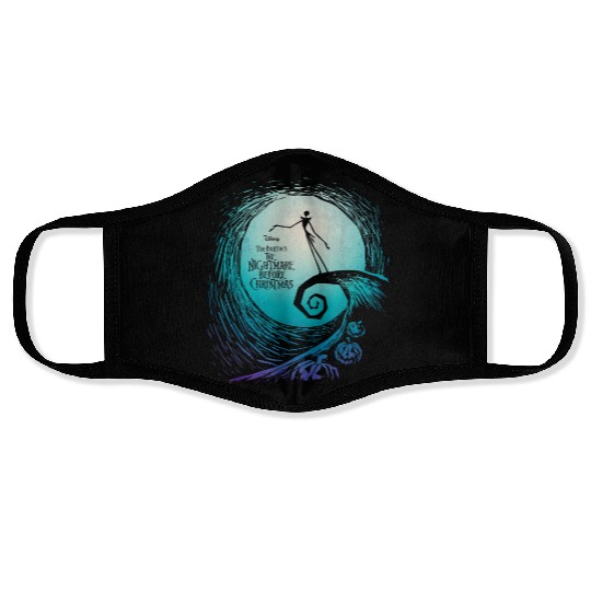 Disney Nightmare Before Christmas Jack Movie Log Face Masks