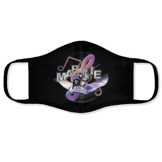 Disney 100 Marie Metaverse Digital Music 3D Portrait Face Masks