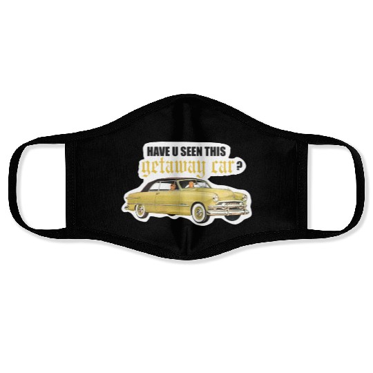 Taylorr swift getaway car reputation Long Face Masks