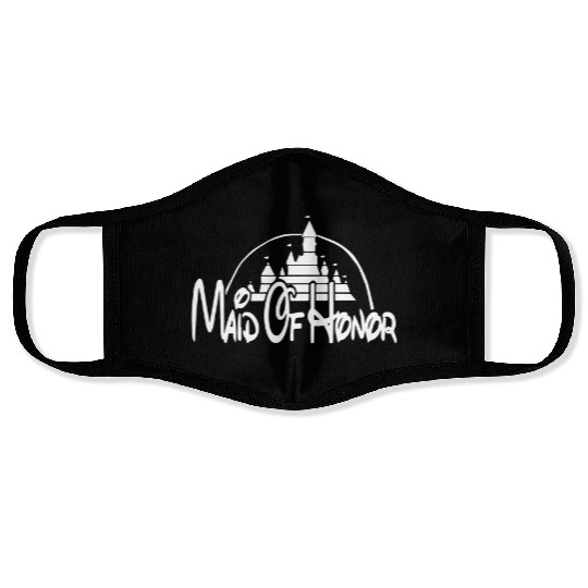 Maid of Honor Disney Face Masks