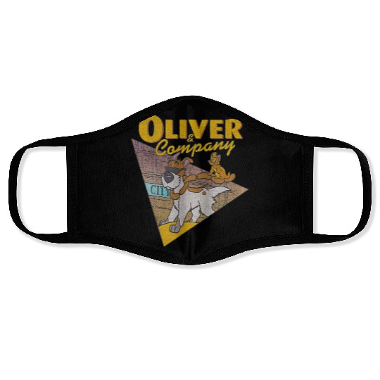 Disney Oliver & Company Face Masks