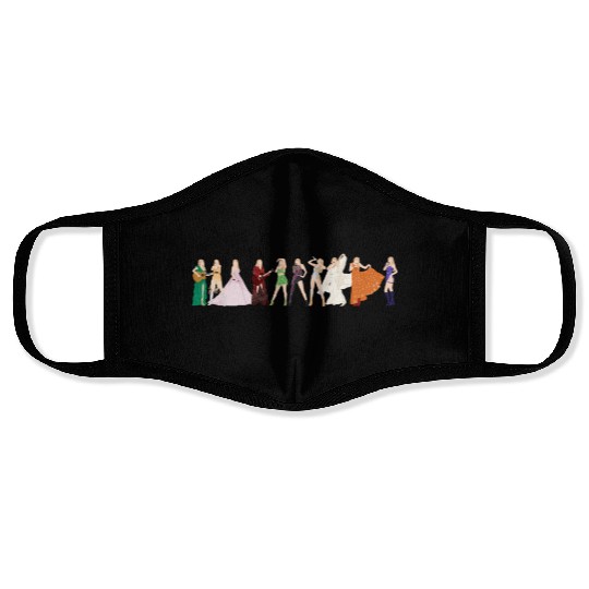 eras tour taylors v2 Face Masks