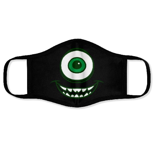 Disney Monsters Inc. Mike Wazowski Halloween Face Masks