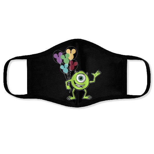 Disney Monsters Inc Face Masks, Mike Wazowski Face Masks, Monsters University Face Masks