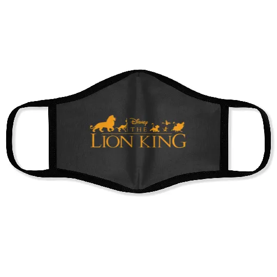 Disney The Lion King  Movie Logo Graphic Face Masks