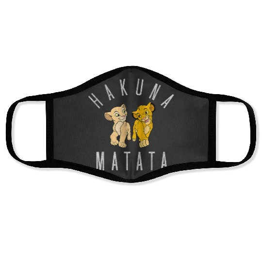 Disney Lion King Simba Nala Hakuna Matata Graphic Face Masks