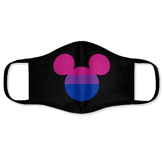 Disney Mickey Classic Mickey Rainbow Pocket Icon Face Masks