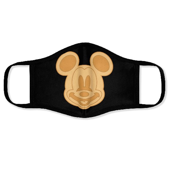 Mickey Waffle Face Masks, Disney Food Face Masks, Disney Snack Face Masks