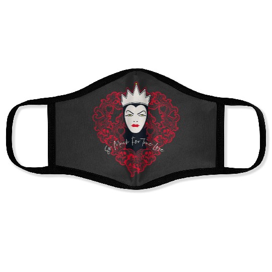 Discover Disney Villains Evil Queen So Much For True Love Valentines Face Masks