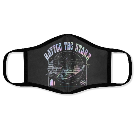 Disney Treasure Planet Vintage Rattle The Stars Rainbow Neon Face Masks