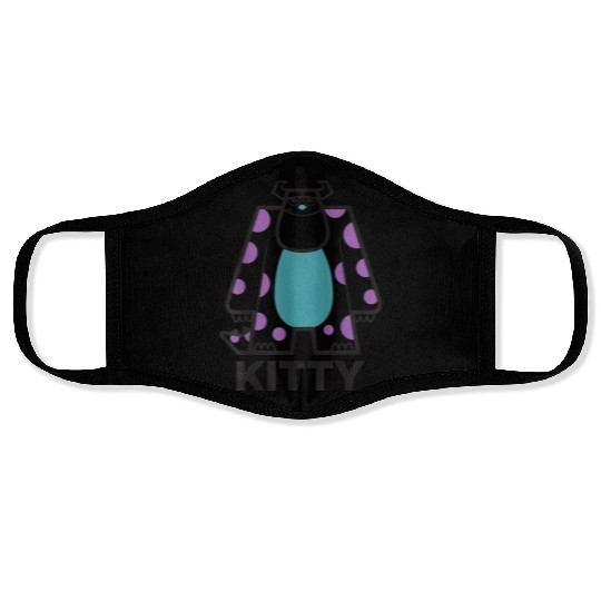Disney Monsters Inc. Kitty Sulley Graphic Face Masks