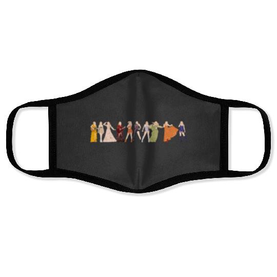 eras tour taylors v3 Face Masks