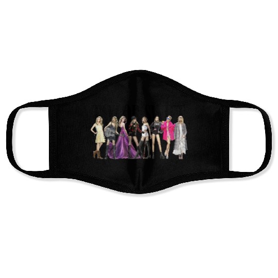 TaylorSwift Taylor's Era Folklore Face Masks