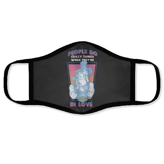 Disneys Hercules Valentine's Day Vintage Megara In Love  Gifts Face Masks