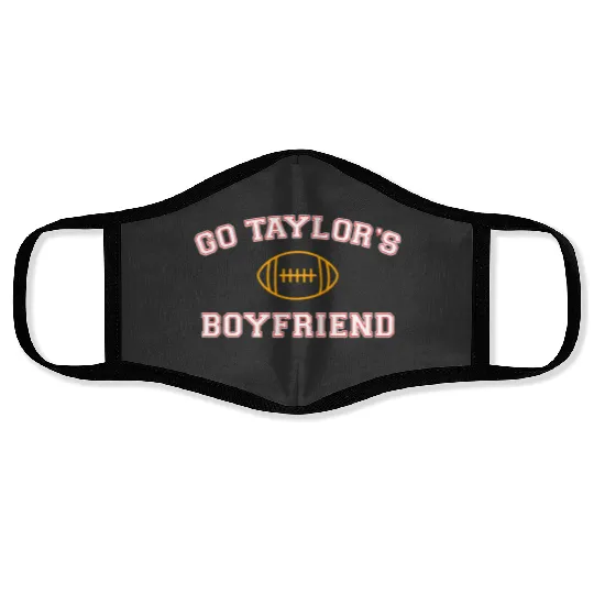 Go Tayl0rs Boyfriend Travis and Tayl0r Football Season NF L Tayl0r Swift Swifts Face Masks