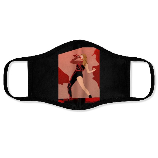 taylorr swiftt Reputation Eras Tour Face Masks