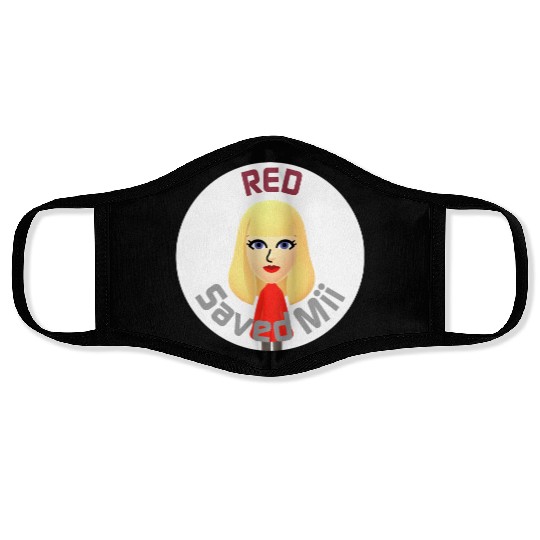 Tayl0r Swift - Red Saved Mii Face Masks