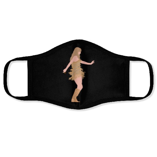 swift fearless eras tour art Face Masks