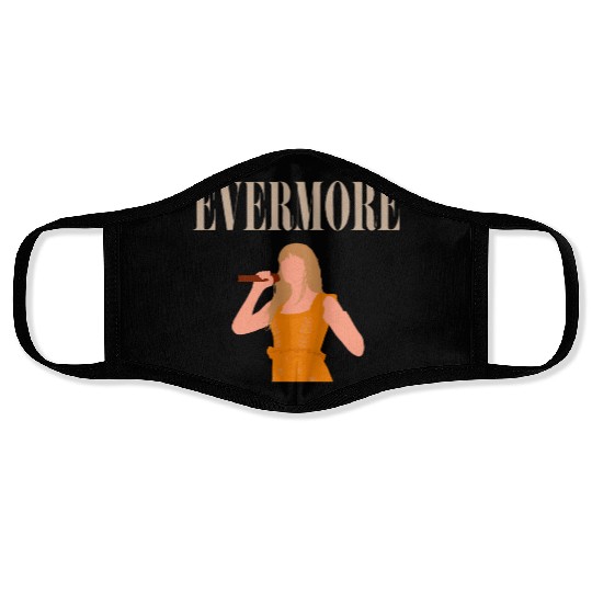 taylorswift evermore eras tour art Face Masks