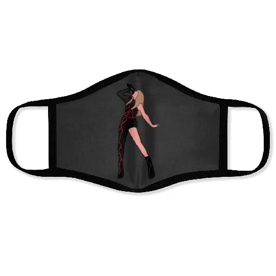 Swift reputation outfit eras tour Face Masks