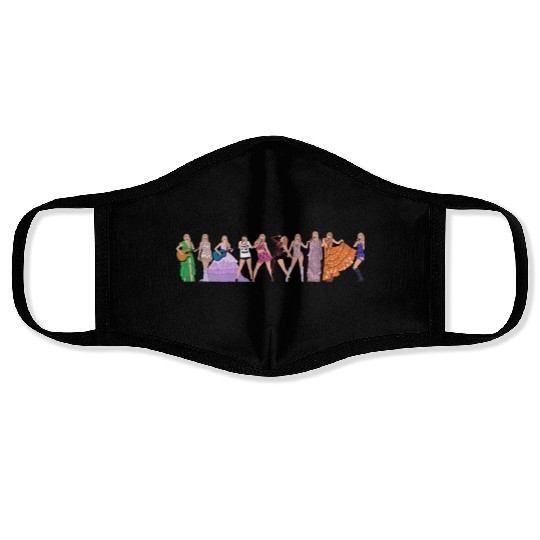 Eras Tour Tay lors Face Masks