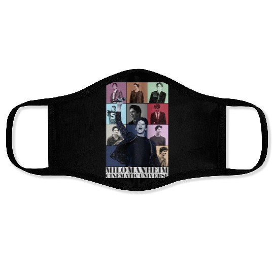 Milo Manheim Cinematic Universe (Eras tour style) Face Masks