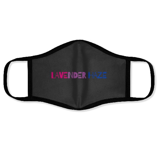 Bisexual Lavender Haze - Taylorr Swift Midnights Face Masks