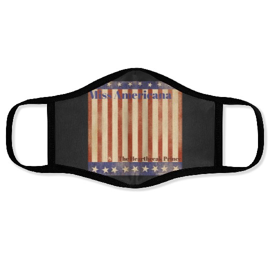 Taylorr Swift ts7 lover era song title movie documentary miss americana and the heartbreak prince fla Face Masks