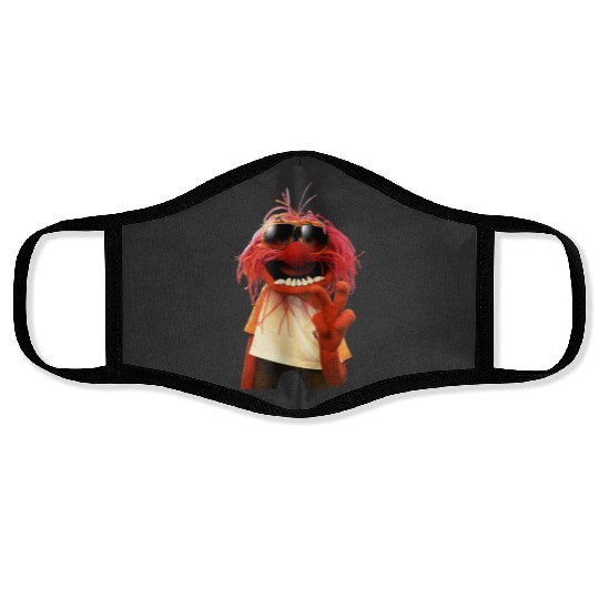 disneys The Muppets Cool Animal Sunglasses Color Portrait  gifts Face Masks