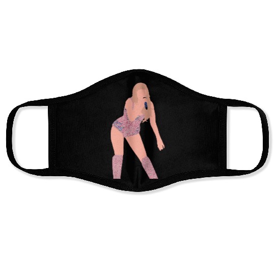 Eras Tour Lover Outfit Art Face Masks