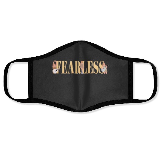 Fearless eras tour art Face Masks