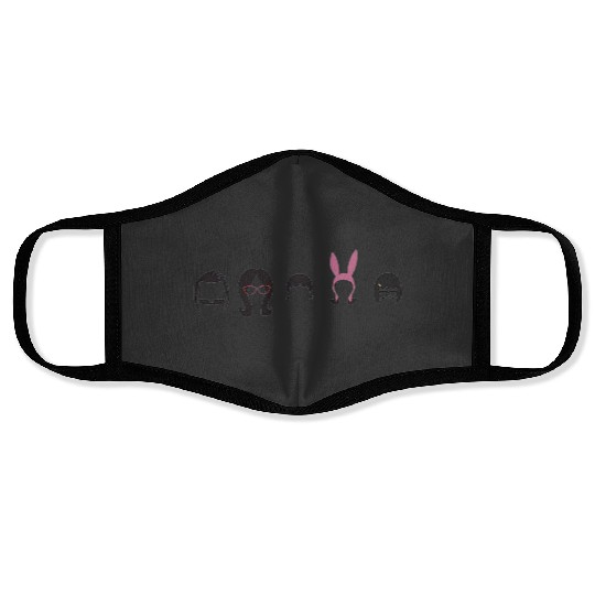 Bobs Burgers Face Masks