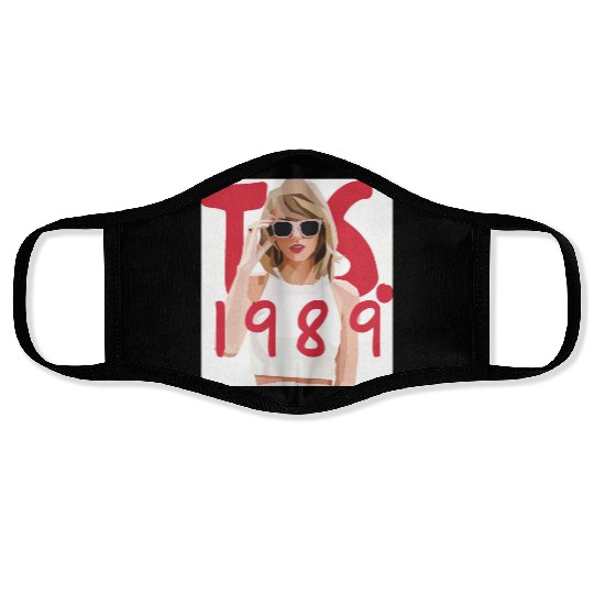 taylorr Swift 1989 Graphic Face Masks