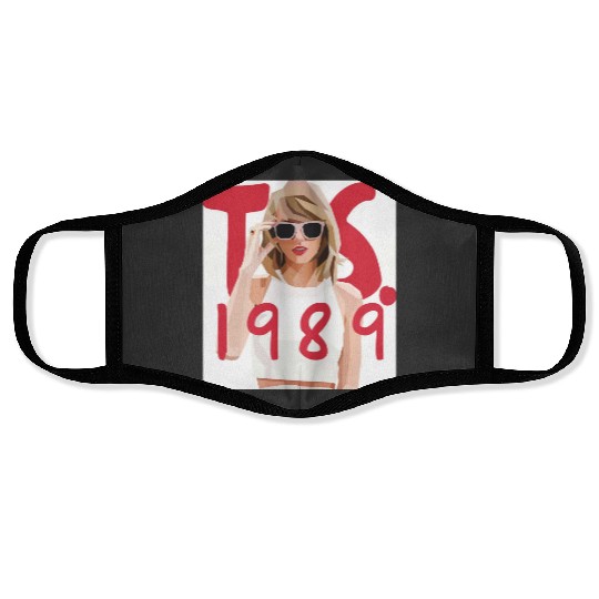 taylorr Swift 1989 Graphic Face Masks