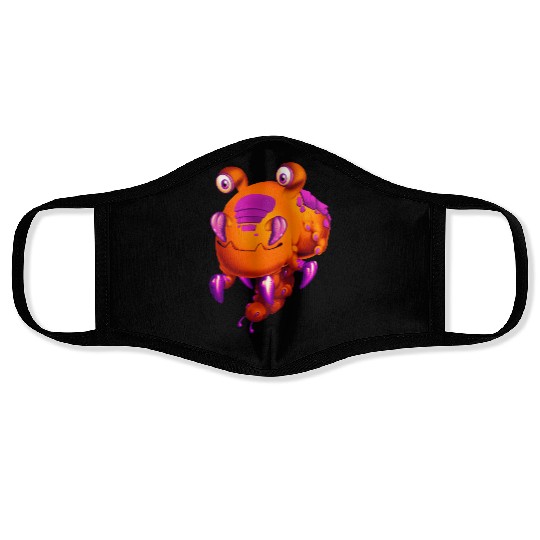 Disney-Parks Monsters Inc Mike Wazowski Face Masks