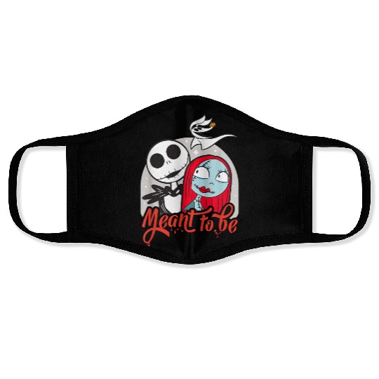 disneys The Nightmare Before Christmas Jack Sally Face Masks