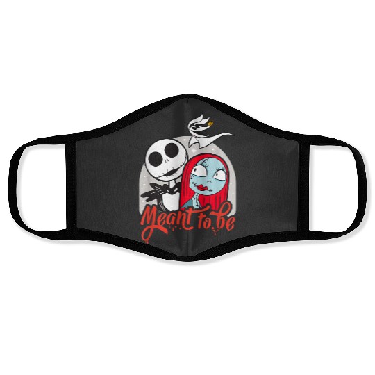 disneys The Nightmare Before Christmas Jack Sally Face Masks