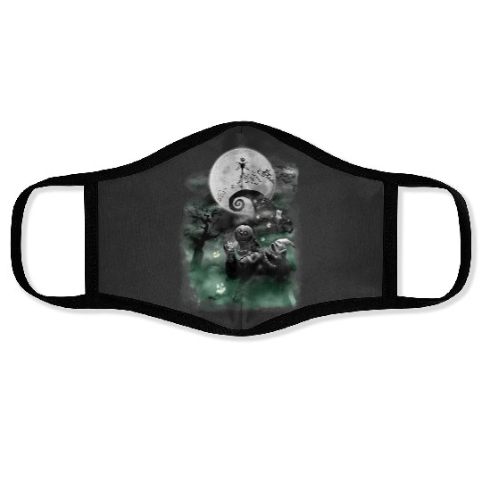 disneys Nightmare Before Christmas Overlook Face Masks