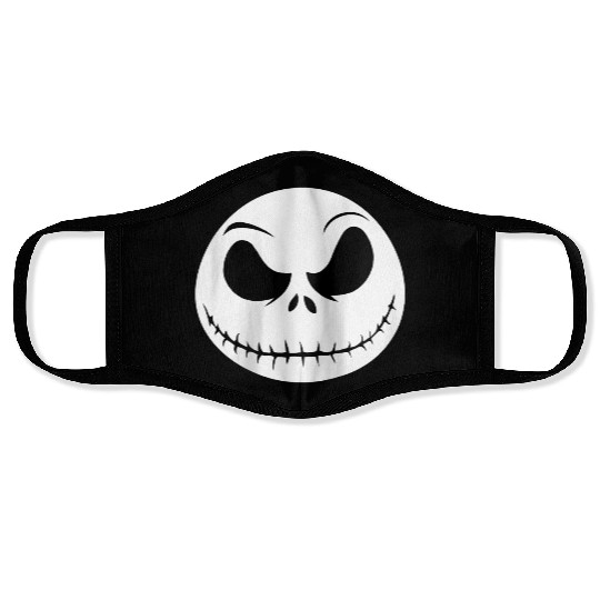 disneys The Nightmare Before Christmas Jack Big Face Raglan Face Masks